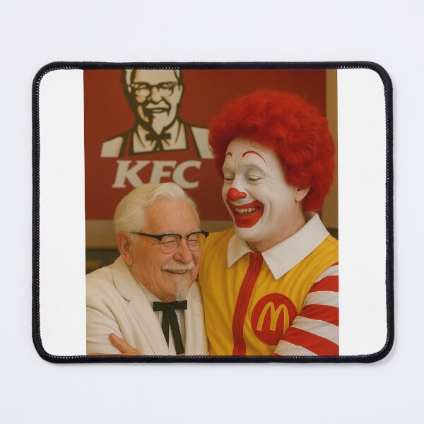 Item preview, Mcdonald KFC burger king wendy's taco bell birthday funny prank meme gift weird designed and sold by CheeseBlueprint.