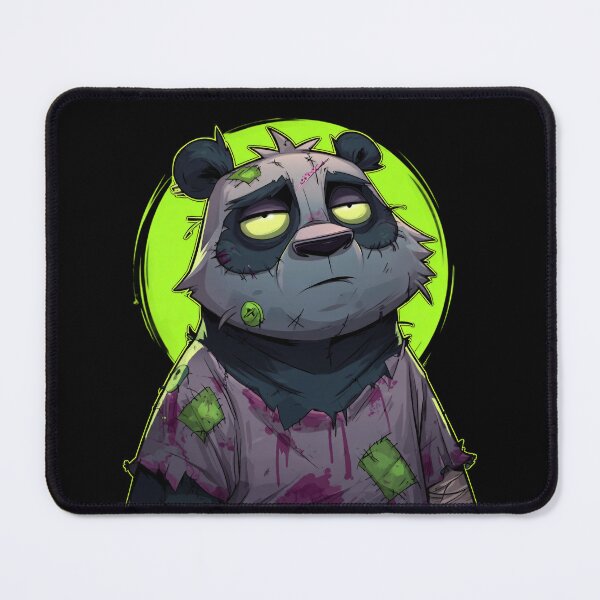 Item preview, Zombie Panda Design – Scary Halloween Bear with Horror Look designed and sold by Meiersbeste.