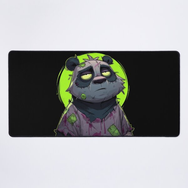 Item preview, Zombie Panda Design – Scary Halloween Bear with Horror Look designed and sold by Meiersbeste.