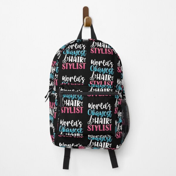 Item preview, World's Okayest Hairstylist | Funny Sarcastic Quote for Hairdressers designed and sold by Farid94.