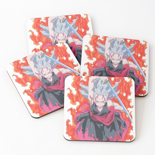 Item preview, Flaming Sword - Anime Warrior in Flame Power designed and sold by Oni-Pixels.