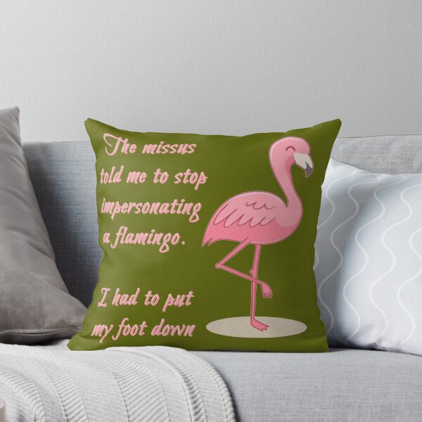 Item preview, Flamingo joke designed and sold by halibutgoatramb.