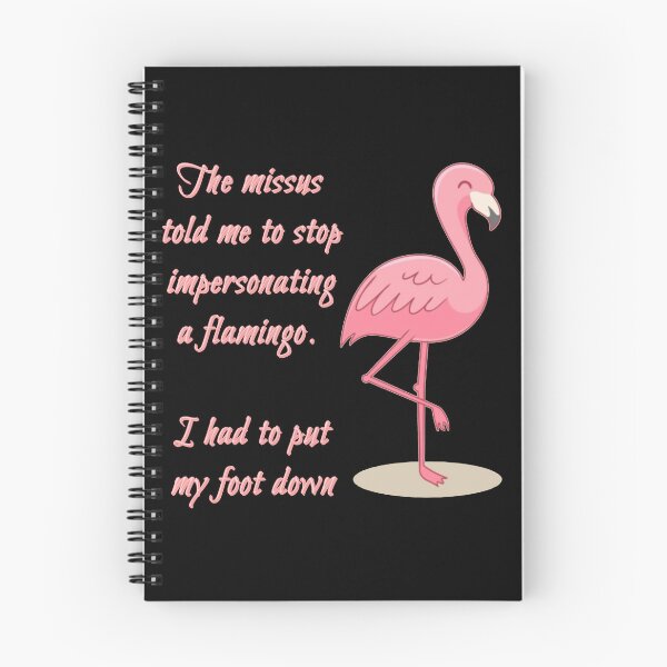 Item preview, Flamingo joke designed and sold by halibutgoatramb.