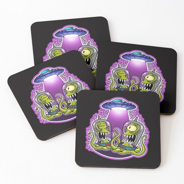 Item preview, aliens kang and kodos designed and sold by Ratatatts.