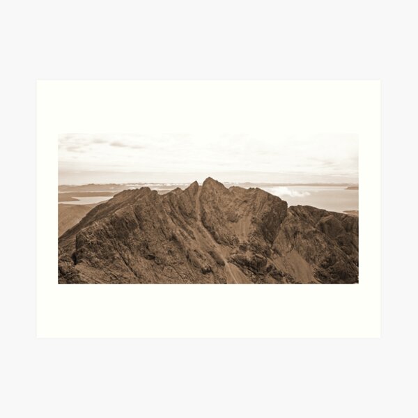 Sgurr Alasdair Across Coire Lagan Art Print