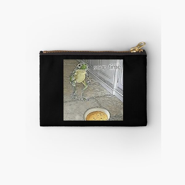 Item preview, Soup Time Meme Frog Meme 		 designed and sold by gidotocobi78.