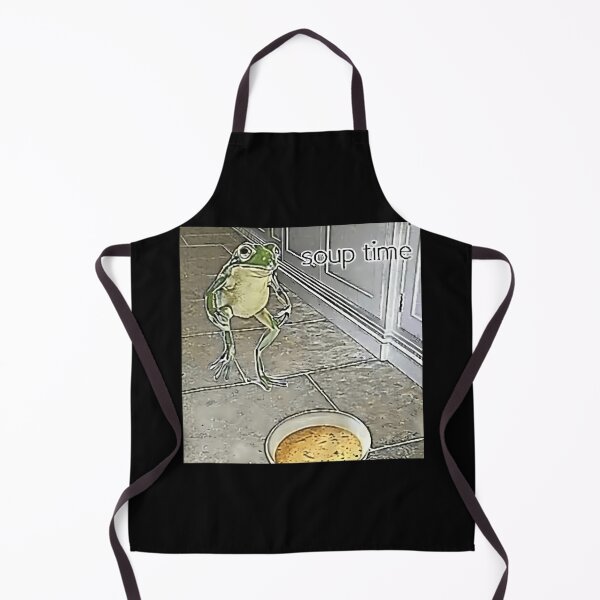 Item preview, Soup Time Meme Frog Meme designed and sold by gidotocobi78.