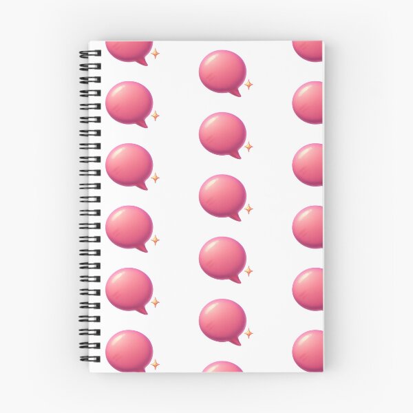 Item preview, Isolated pink speech bubble with star accent on transparent background, AI generated designed and sold by dvoevnore.