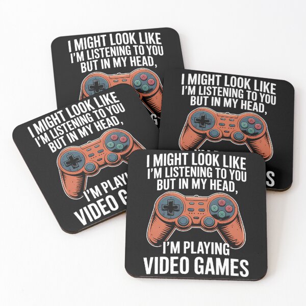 Item preview, Playing Video Games Gamer designed and sold by Turbotine.