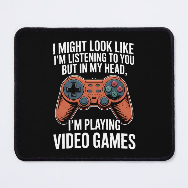 Item preview, Playing Video Games Gamer designed and sold by Turbotine.
