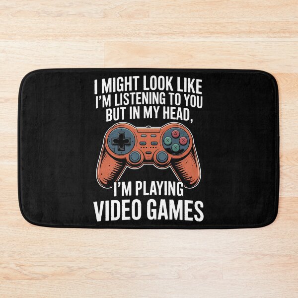 Item preview, Playing Video Games Gamer designed and sold by Turbotine.