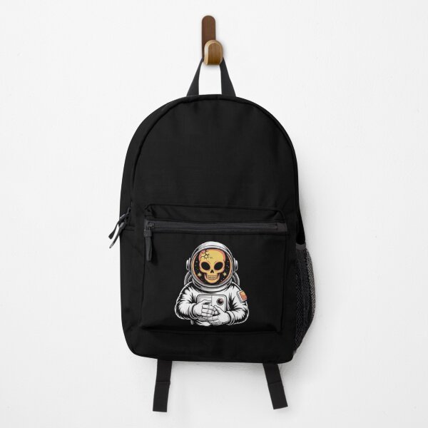 Item preview, Astronaut Handshaking Skeleton Alien – Halloween Neon Space Design designed and sold by ColorSplash123.