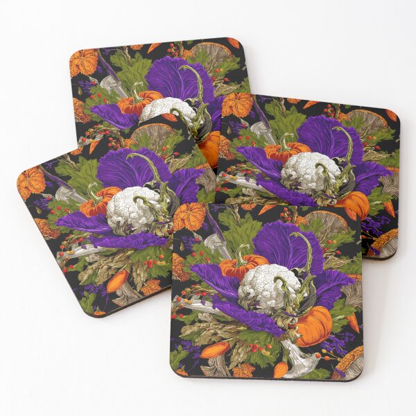 Item preview, Healthyfood Pattern Autumn Vegetables  designed and sold by CrunchyGoats.