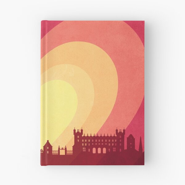 Item preview, Kelso Scotland Skyline Hearts Red Yellow designed and sold by ArtPrints.