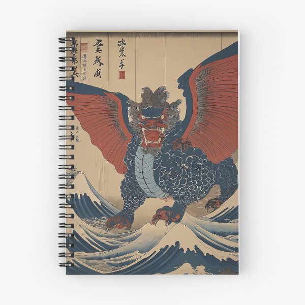 Item preview, The Great Kaiju Wave designed and sold by Vandy Fullam.