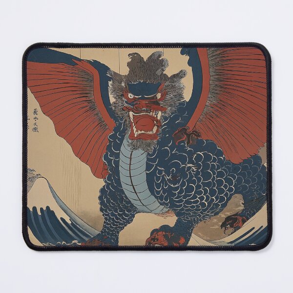 Item preview, The Great Kaiju Wave designed and sold by Vandy Fullam.