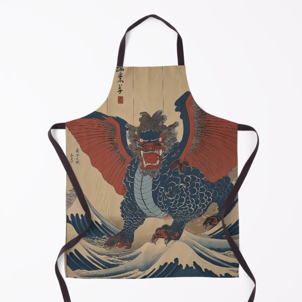 Item preview, The Great Kaiju Wave designed and sold by Vandy Fullam.