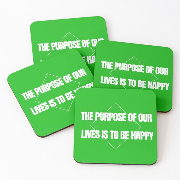 Item preview, Purpose of Our Lives Is To Be Happy designed and sold by Happyfreedom.