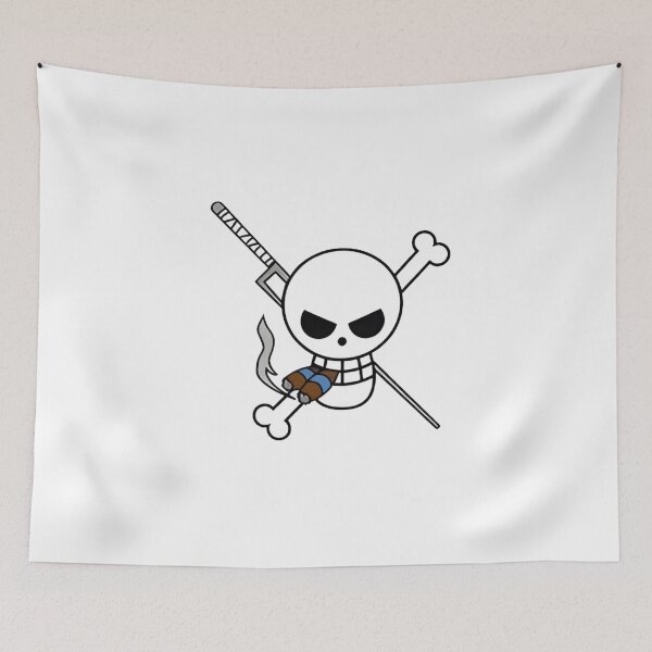 Item preview, Zoro’s Santoryu Jolly Roger designed and sold by SacredRoses-Art.