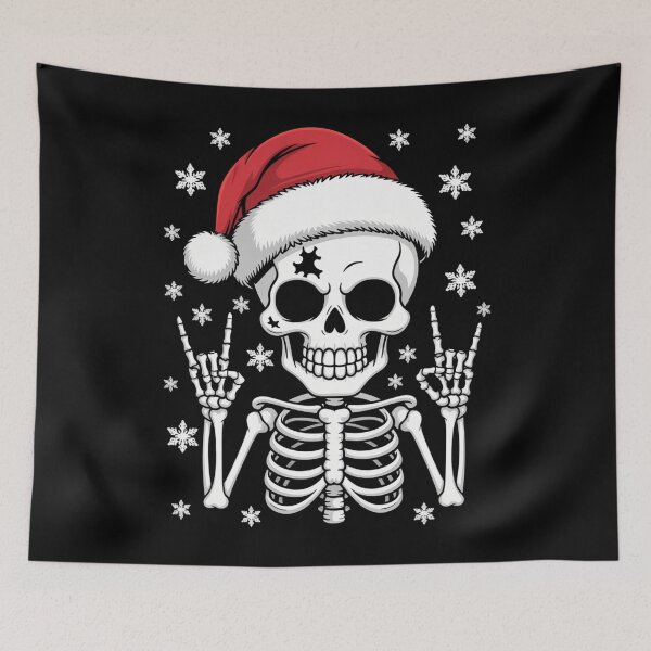 Item preview, Santa Skeleton Christmas Music designed and sold by Turbotine.