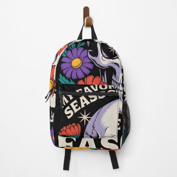 Item preview, Skull Halloween Floral Aesthetic designed and sold by Turbotine.