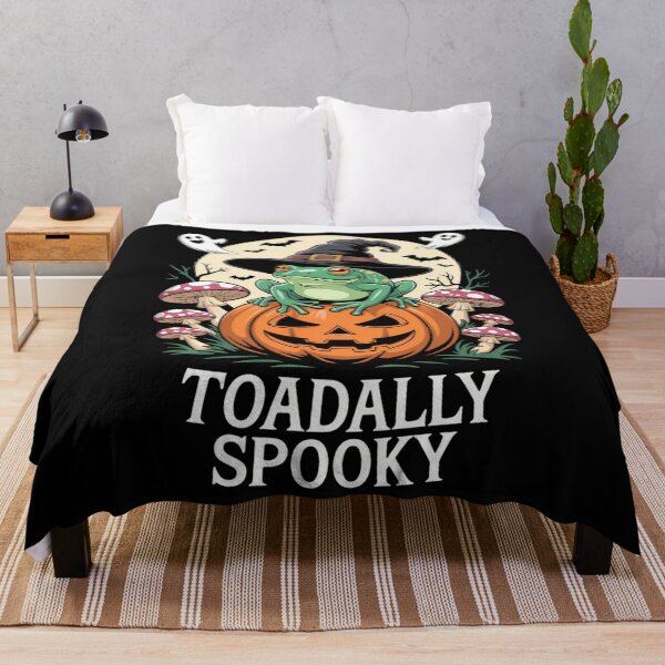 Item preview, Spooky Funny Halloween Frog On Pumpkin designed and sold by Turbotine.