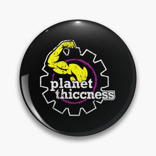 Item preview, Planet Thiccness Gym Thickness Funny Joke Workout Lover 		 designed and sold by gadjmodcpe28.