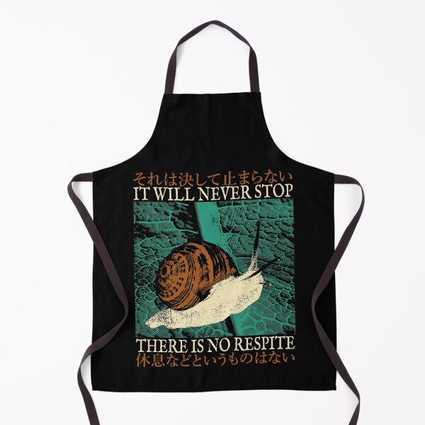 Item preview, It Will Never Stop Snail designed and sold by VintageMedatsu.
