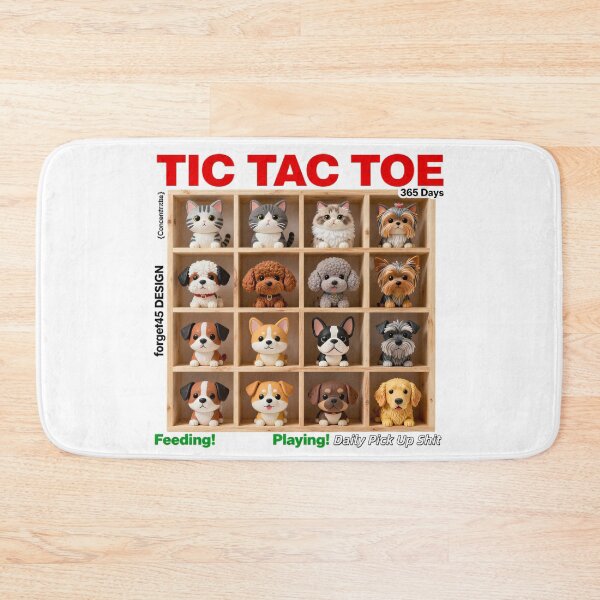 Item preview, Pets Tic Tac Toe designed and sold by forget45studio.