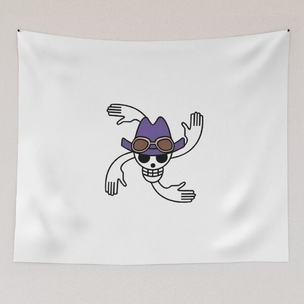 Item preview, Franky’s Super Cyborg Jolly Roger designed and sold by SacredRoses-Art.