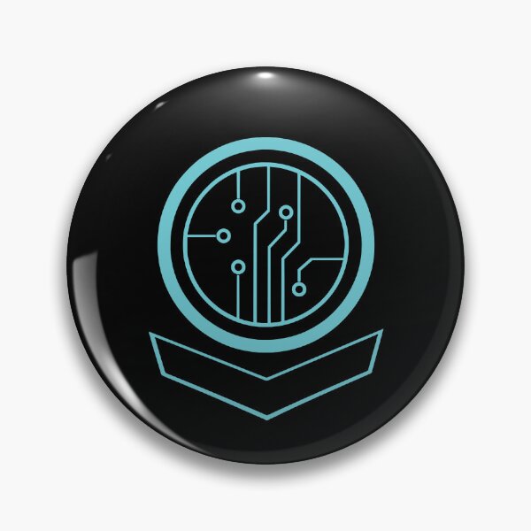 Item preview, Futuristic Palantir Circuit Emblem designed and sold by Lunarhue.