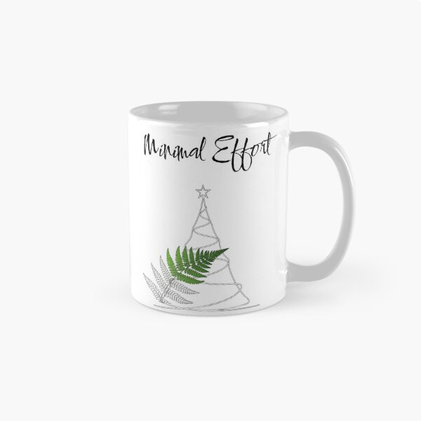 Item preview, Minimal Effort Funny Christmas Tree | Minimalist Holiday Humor designed and sold by Thrivy.