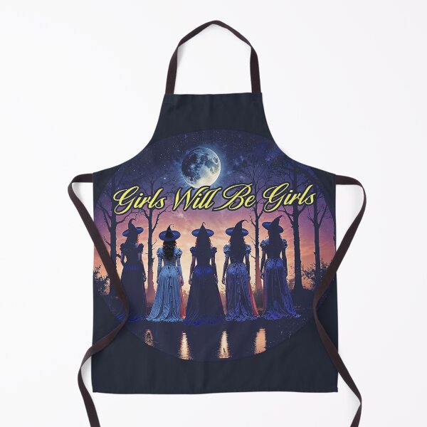Item preview, Halloween Funny Girls Will Be Girls Witch Salem Est 1626 designed and sold by gear-posters.