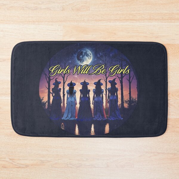 Item preview, Halloween Funny Girls Will Be Girls Witch Salem Est 1626  designed and sold by gear-posters.