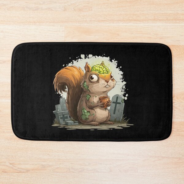 Item preview, Zombie Squirrel – Funny Halloween Cartoon Design designed and sold by Meiersbeste.