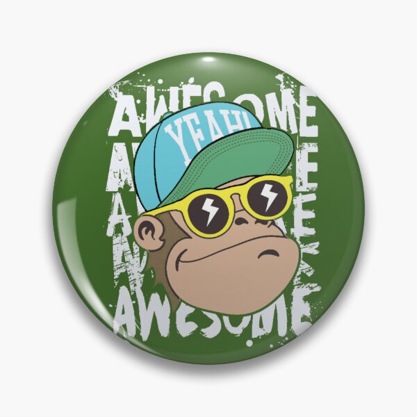 Item preview, Awesome monkey designed and sold by sager4ever.