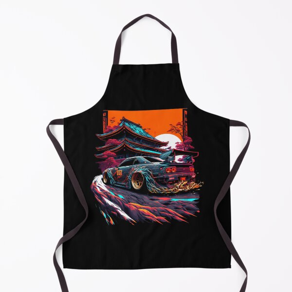Item preview, Arte de drifting de carreras de coches retro japoneses J designed and sold by mpnudwos9.