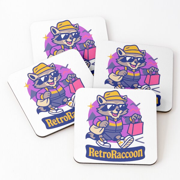Item preview, Retro Raccoon designed and sold by deezTs.