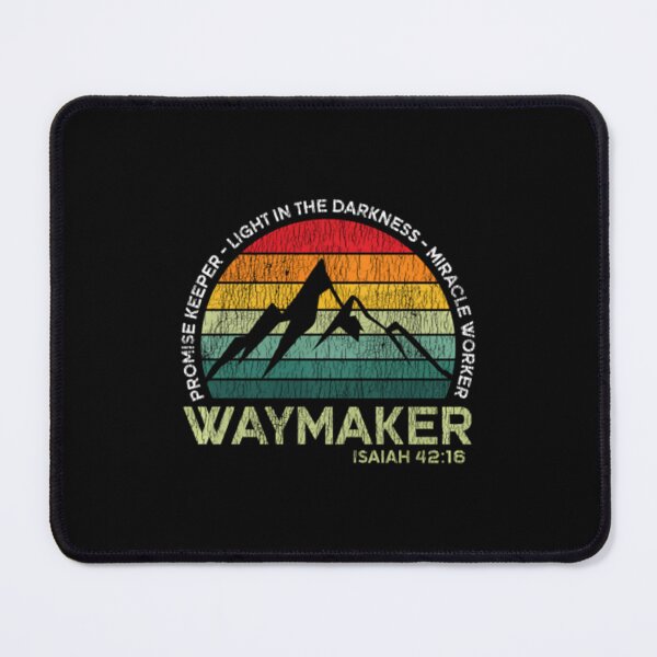 Item preview, Vintage Waymaker Promise Keeper Miracle Worker Christian Pullover 		 designed and sold by xdkjnmaug95.