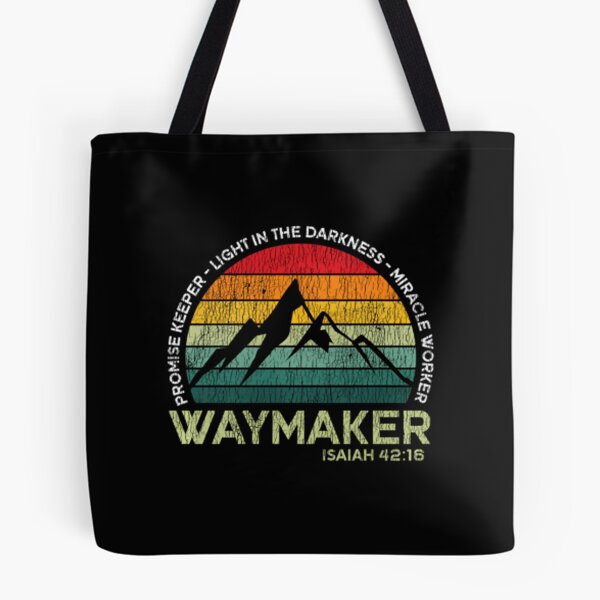 Item preview, Vintage Waymaker Promise Keeper Miracle Worker Christian Pullover 		 designed and sold by xdkjnmaug95.