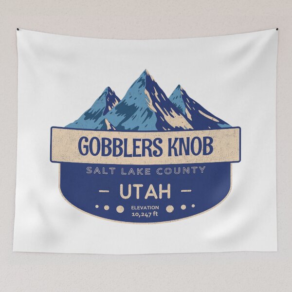 Item preview, Gobblers Knob, Salt Lake County, Utah, Mountain Design designed and sold by Wanderful-roads.