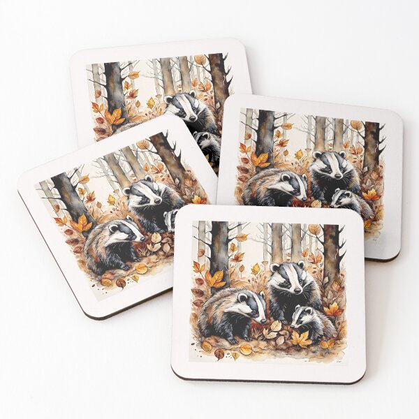 Item preview, A Badger Family #5 designed and sold by Helios Be. Lavsh.