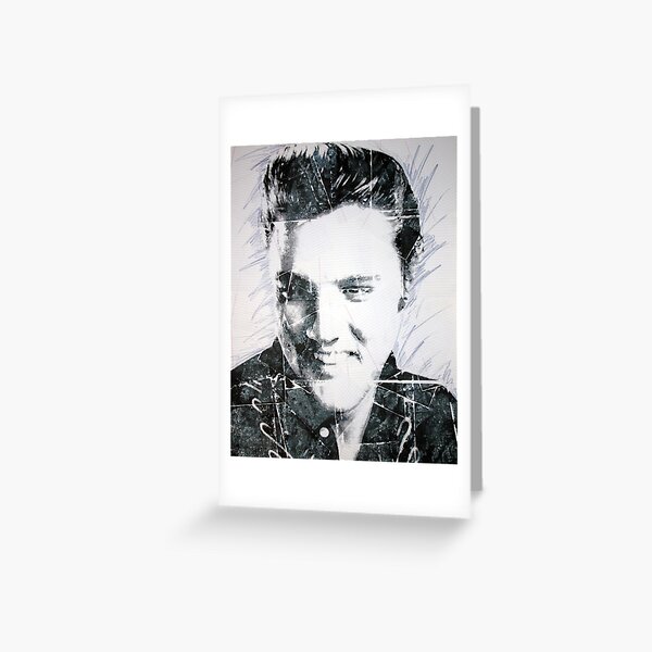 Elvis Greeting Card