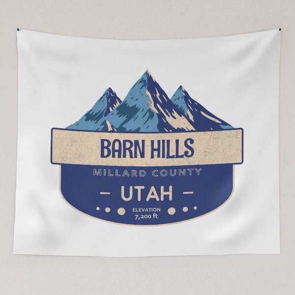 Item preview, Barn Hills, Millard County, Utah, Mountain Design designed and sold by Wanderful-roads.