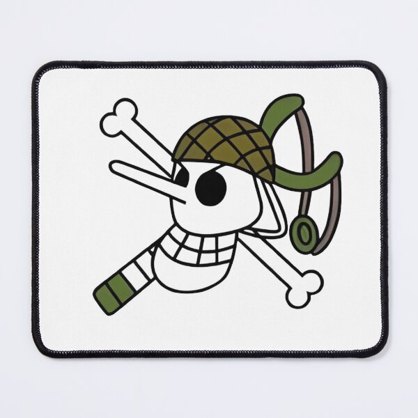 Item preview, Usopp’s Sniper King Jolly Roger designed and sold by SacredRoses-Art.