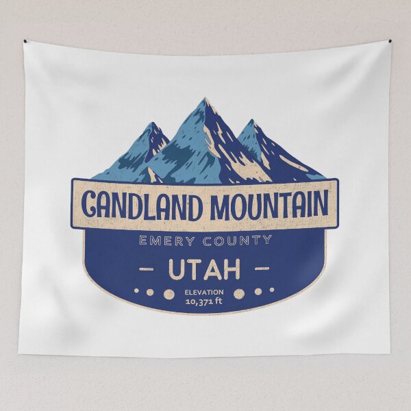 Item preview, Candland Mountain, Emery County, Utah, Mountain Design designed and sold by Wanderful-roads.