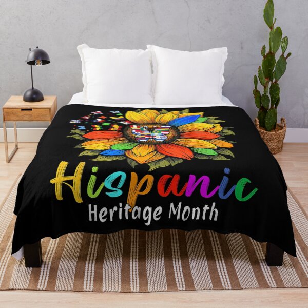 Item preview, Sunflower Latin Countries Flags Hispanic Heritage Month designed and sold by ayvypauu48.