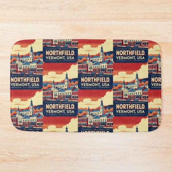 Item preview, Northfield Vermont 1950s USA Vintage Travel Tourism designed and sold by TravelersGems.
