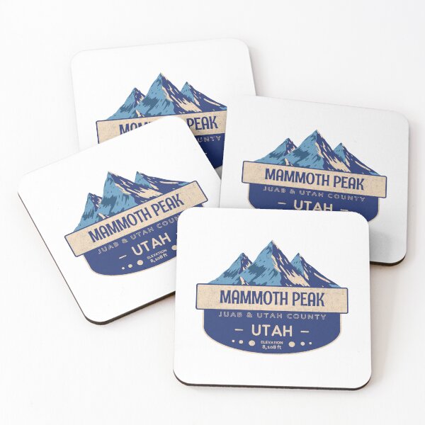 Item preview, Mammoth Peak, Juab & Utah County, Utah, Mountain Design designed and sold by Wanderful-roads.