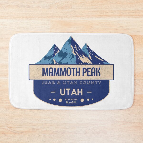 Item preview, Mammoth Peak, Juab & Utah County, Utah, Mountain Design designed and sold by Wanderful-roads.